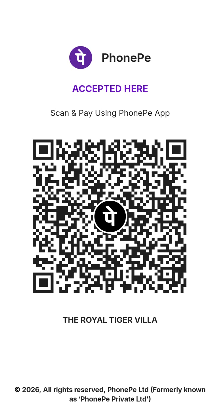 Payment QR Code